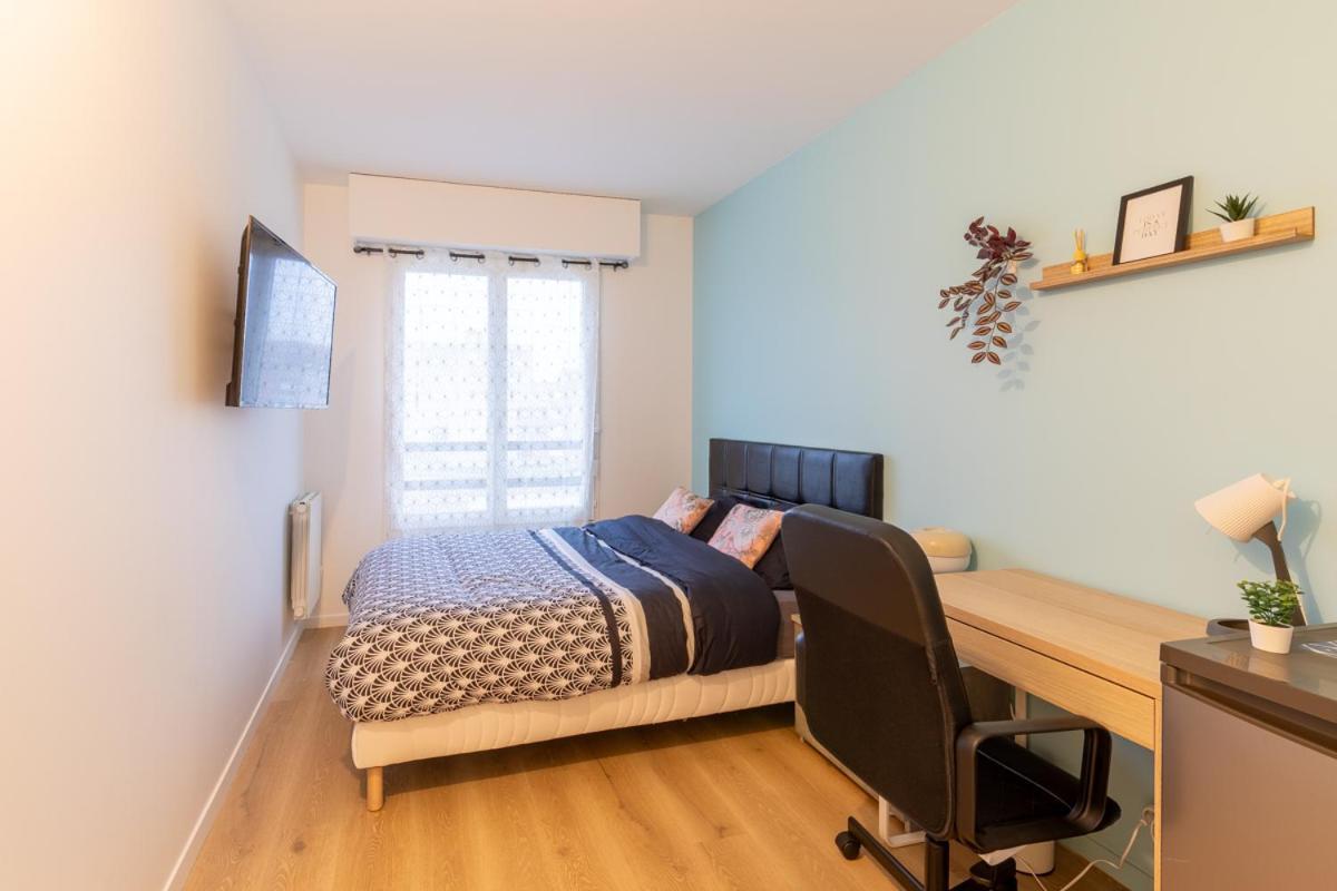 Bed and Breakfast Le Beau Refuge Parisien De Cergy - Parisian Modern Flat At Сержи Экстерьер фото